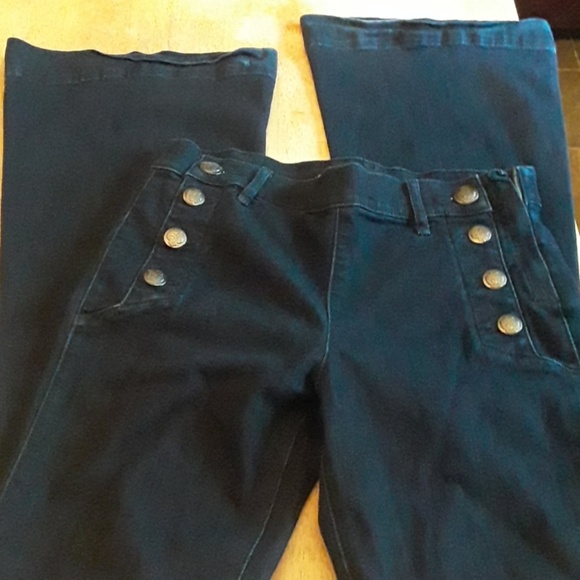 Express Denim - Express Bell Flare Mid Rise jeans